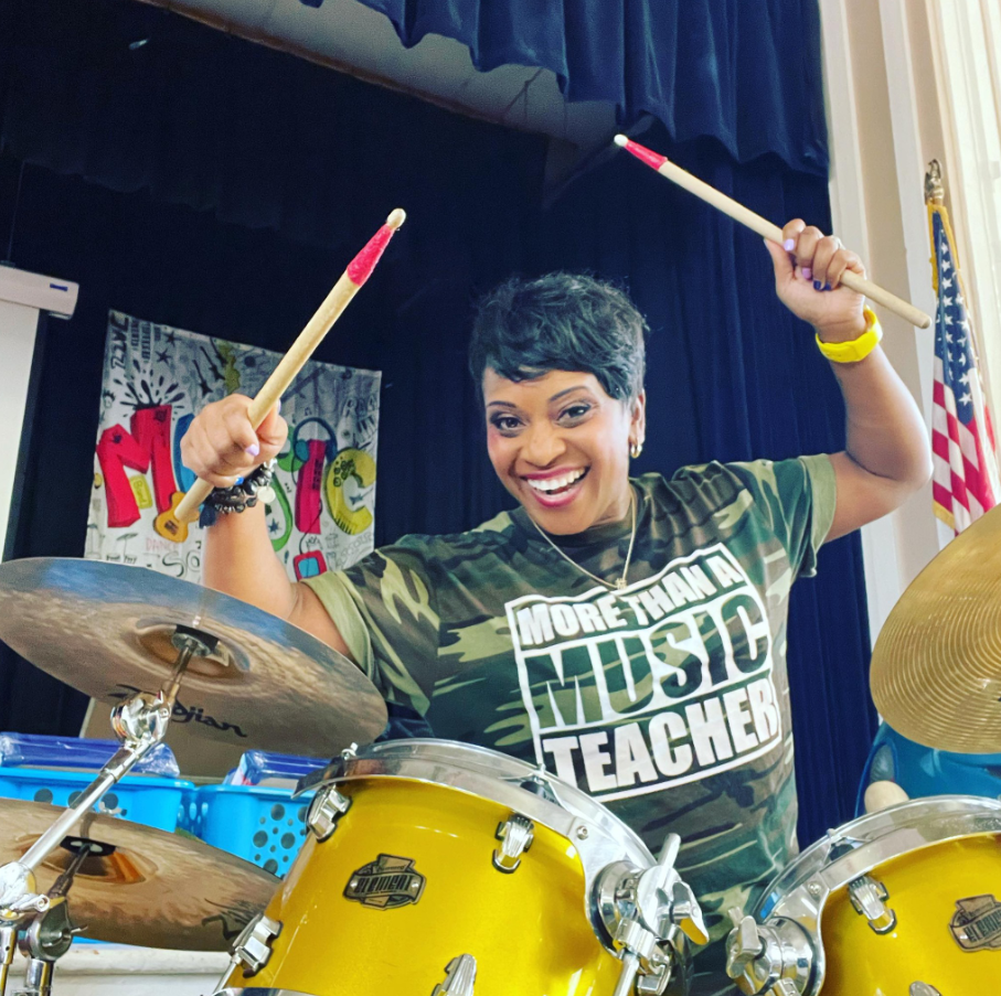 FSU alumna Ernesta Chicklowski is a music teacher at Roosevelt Elementary School in Tampa, Florida and is also a Grammy nominee for the 2023 Music Educator Award.