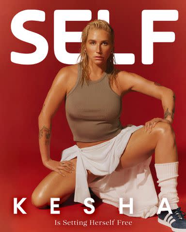 <p>Jason Kim</p> Kesha on the cover of SELF