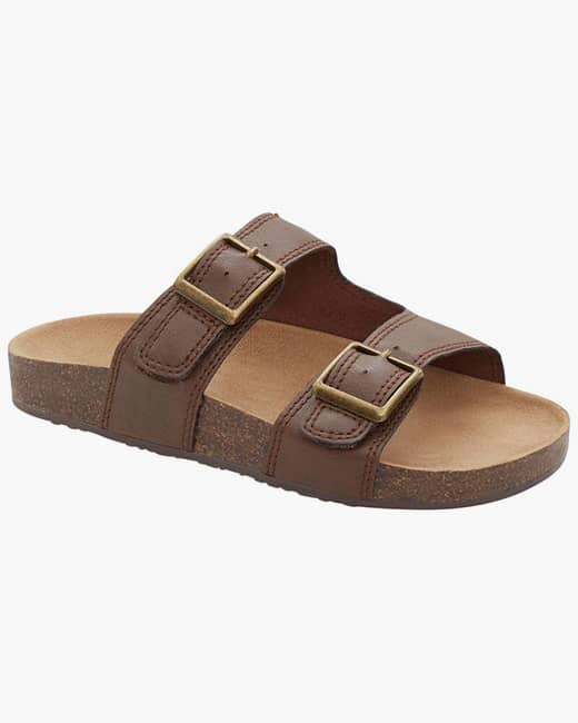 brown sandals