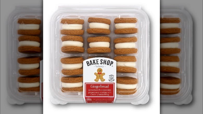 Bake Shop Gingerbread Cookie Sandwiches