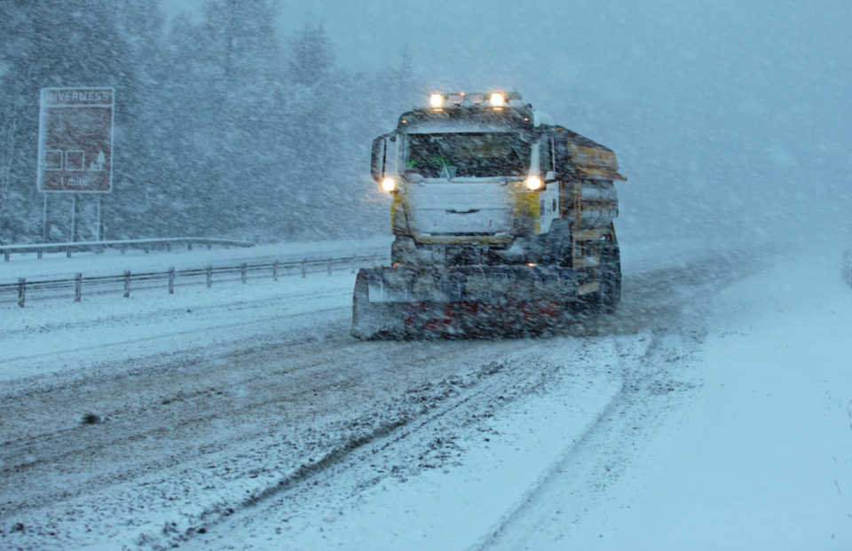 Scotland has been hit with heavy snow this week (Picture: Rex)