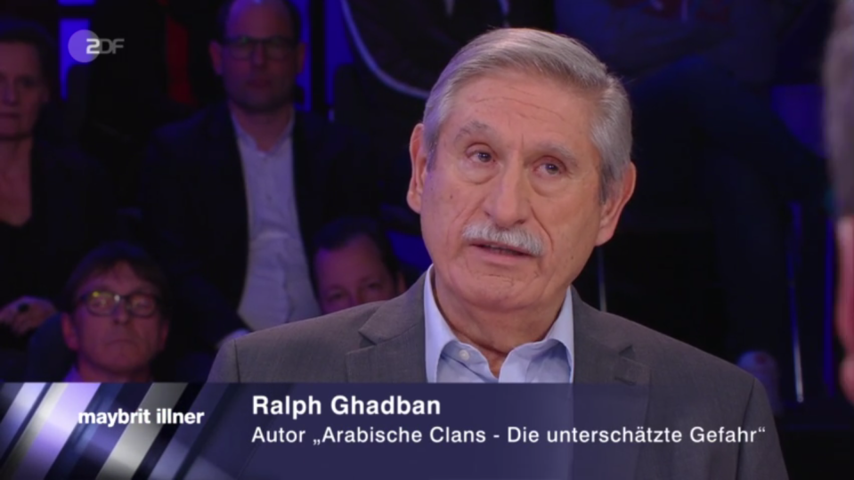 Der Migrationsforscher Ralph Ghadban bringt ein paar heikle Themen auf den Punkt. Foto: ZDF Screenshot