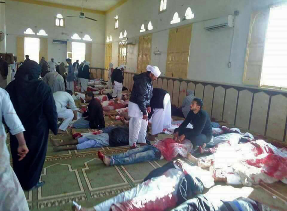 Deadly mosque attack kills hundreds in North Sinai, Egypt