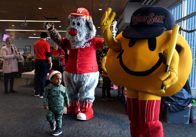 2021 Worcester Red Sox Smiley Ball Mascot