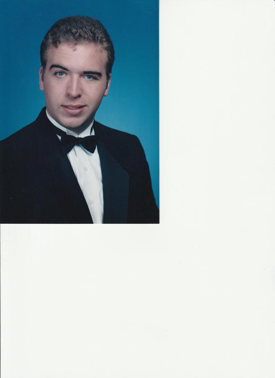 Gregory Marquis in his senior high school picture from 2004.