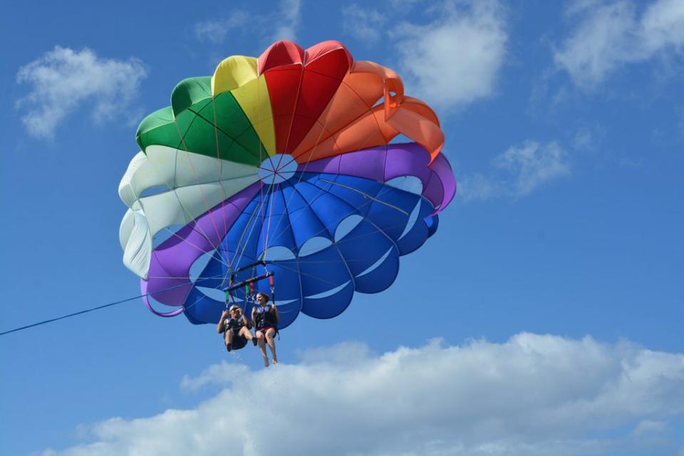 ▲澎湖水上活動-拖曳傘體驗。（圖/Pixabay）