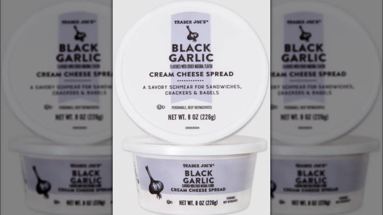 Trader Joe's Black Garlic Cream Cheese Spread