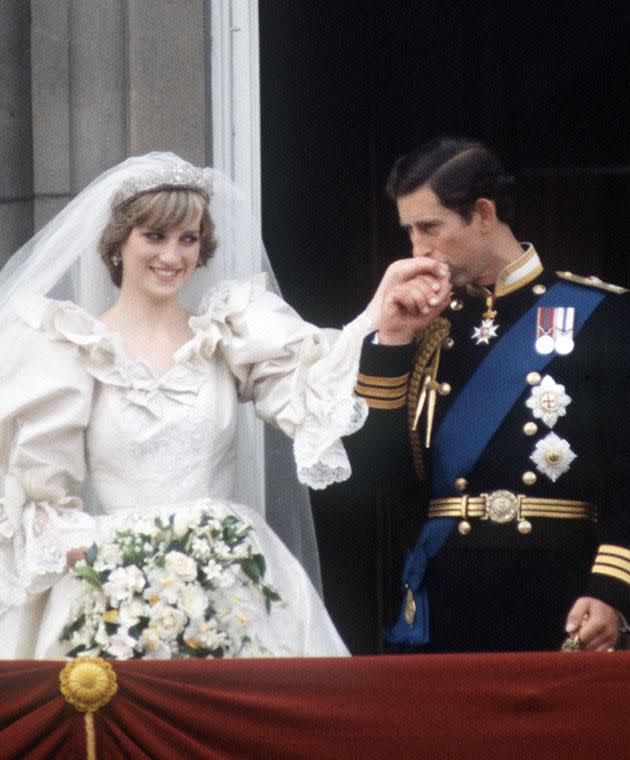 Diana and Charles tied the knot in 1981, the same year Meghan was born. Photo: Getty