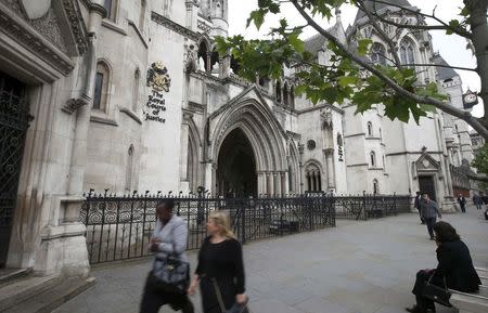 The Royal Courts of Justice are seen in London Britain May 19, 2016. REUTERS/Peter Nicholls