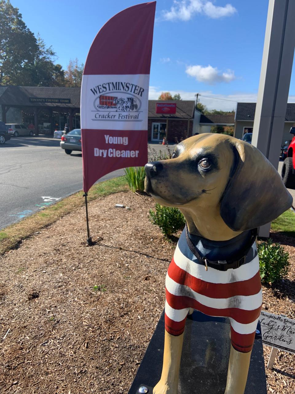 Entries in the Westminster Dog Show contest will be on display during the annual Cracker Festival on Oct. 15.