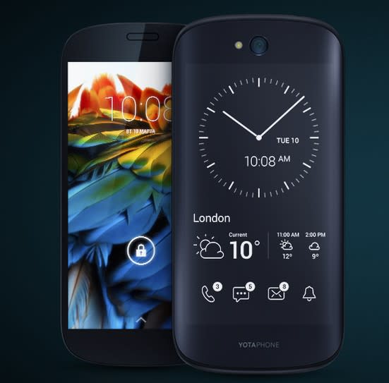 雙螢幕E-ink手機 YotaPhone 3改用Sailfish OS