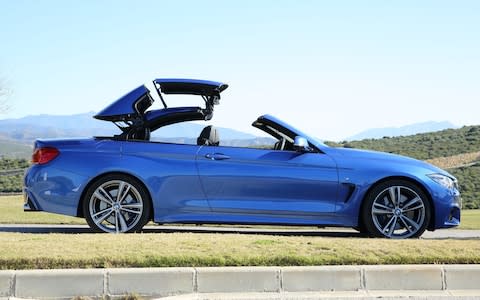 BMW 4-Series Convertible - with electric folding hard-top roof