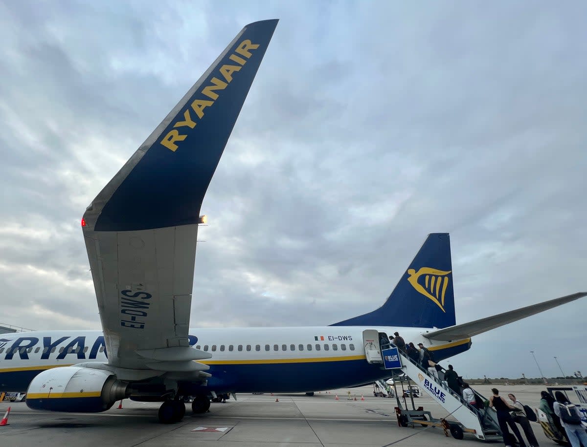Boarding now: passengers boarded Ryanair flights at an average rate of 400 per minute during the summer (Simon Calder)