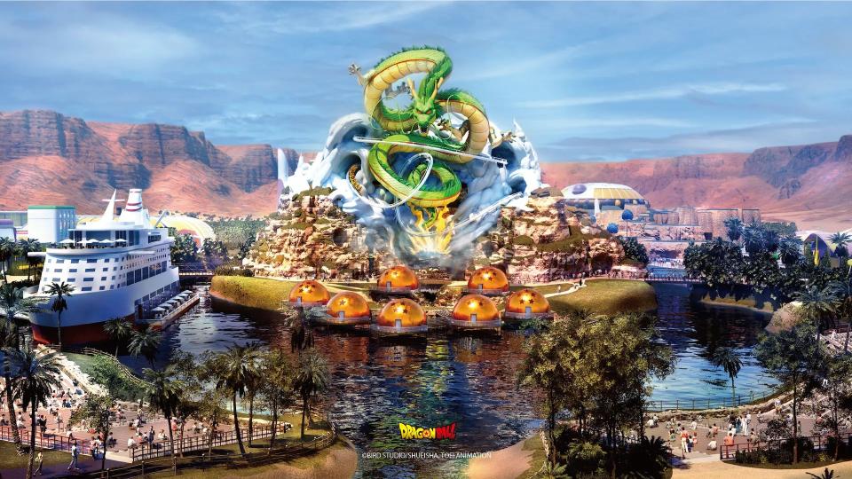 全球首座《龍珠》主題樂園選址沙特阿拉伯！面積達50萬呎、分7大園區 30個遊樂設施、70呎高龍神過山車