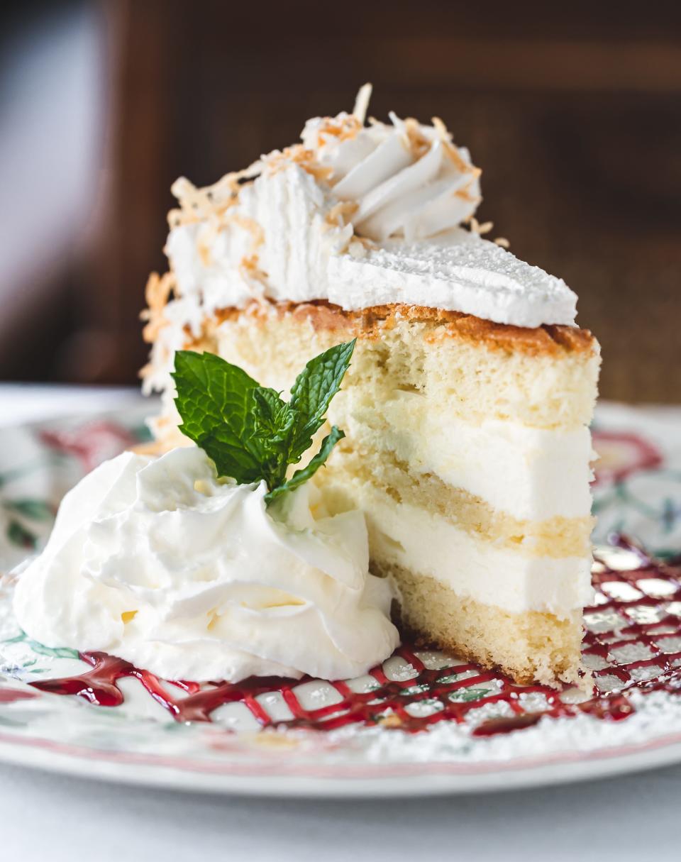 A dessert offering at Robin's Nest Restaurant in Mount Holly.