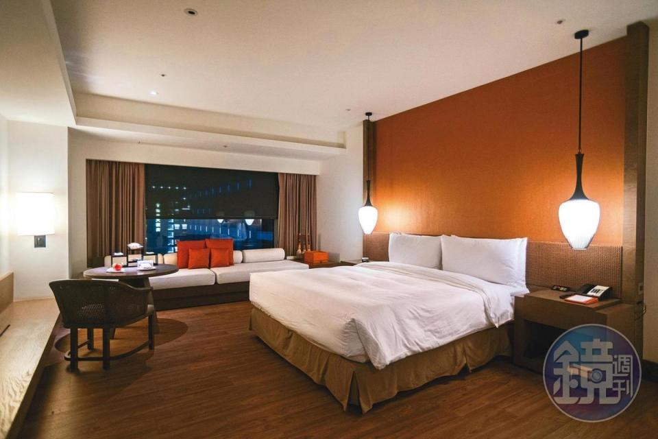 12坪的「海東客房」是台南晶英酒店最經典的房型。 