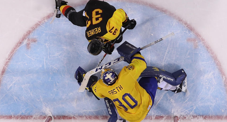 Viktor Fasth und Schweden schieden im Viertelfinale gegen den DEB aus. (Bild: Getty Images)