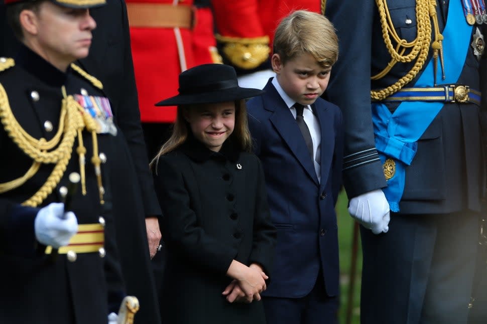 Princess Charlotte and Prince George