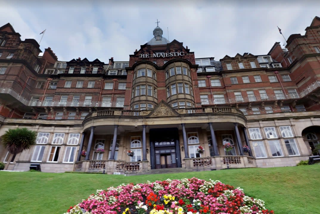 <p>The Doubletree by Hilton Harrogate Majestic Hotel where the couple were found</p> (Google Maps)