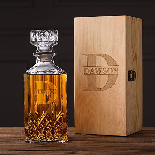 Personalized Whiskey Decanter