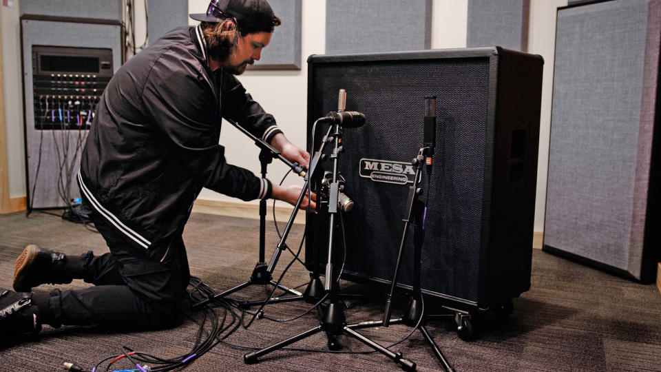 Engineer James “Jimmy T” Meslin creating the John Petrucci IR Collection: Vol. 1