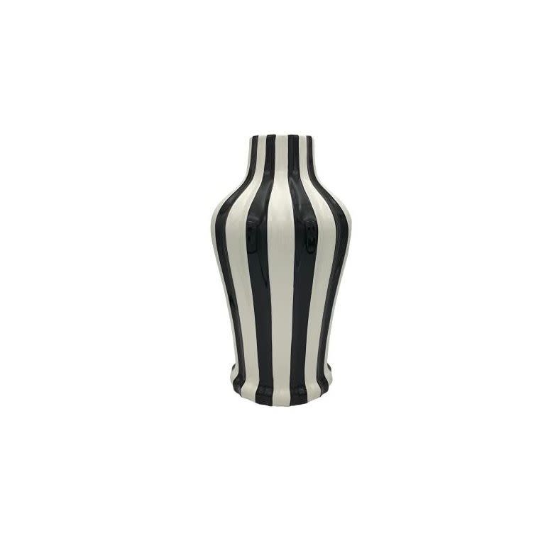 <p><strong>ACK</strong></p><p>amazon.com</p><p><strong>$49.99</strong></p><p>Delia Deetz would certainly approve of this black-and-white stripe vase. </p>