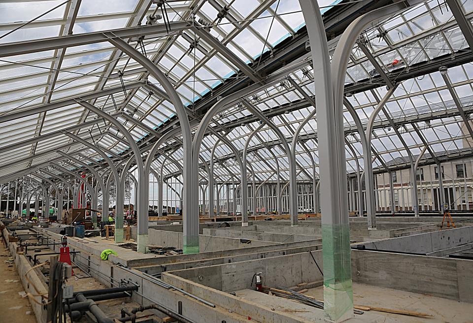 Officials hope the new West Conservatory at Longwood Gardens will open to the public in 2024.