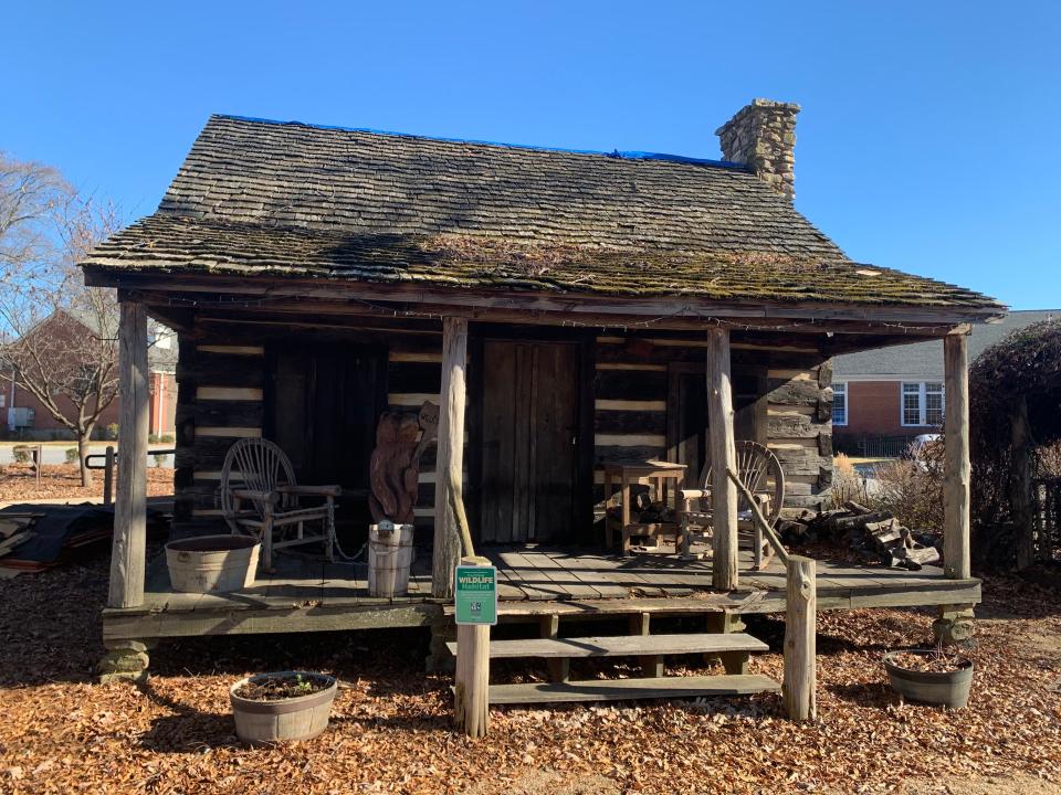 Pop's Cabin Creamery is planned to open in this historic cabin in Mauldin on next to the city's cultural center on Murray Drive.