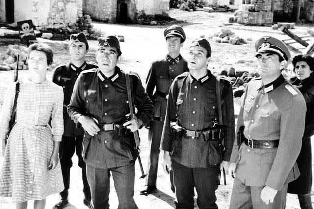 Everett Collection Gia Scala, James Darren, Anthony Quinn, David Niven, and Gregory Peck in 'The Guns of Navarone'