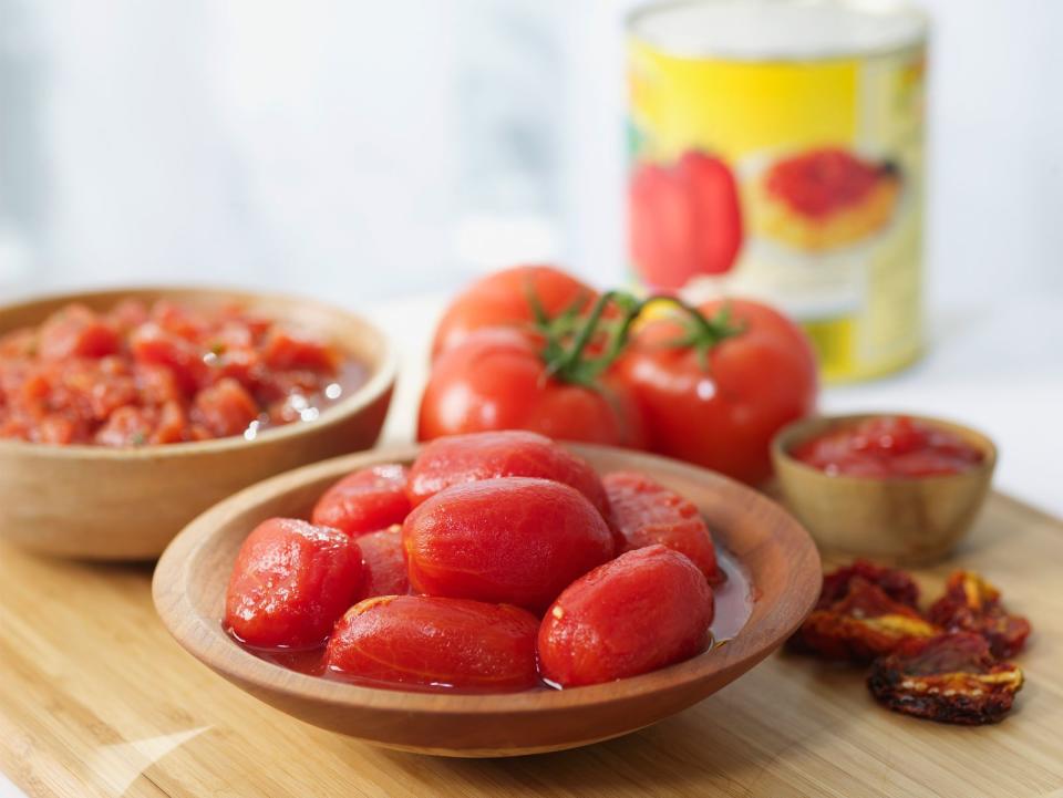 Canned tomatoes