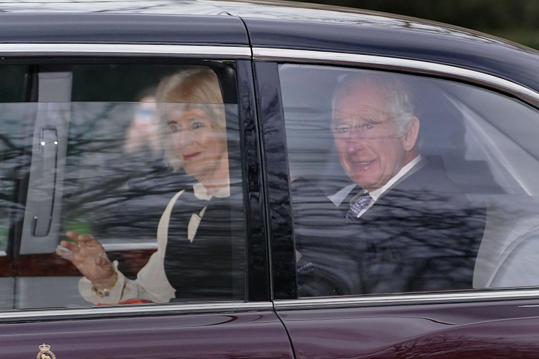 King Charles III and Queen Camilla leave Clarence House in London following the announcement of King Charles III's cancer diagnosis on Monday evening. The King has been diagnosed with a form of cancer and has begun a schedule of regular treatments, and while he has postponed public duties he 