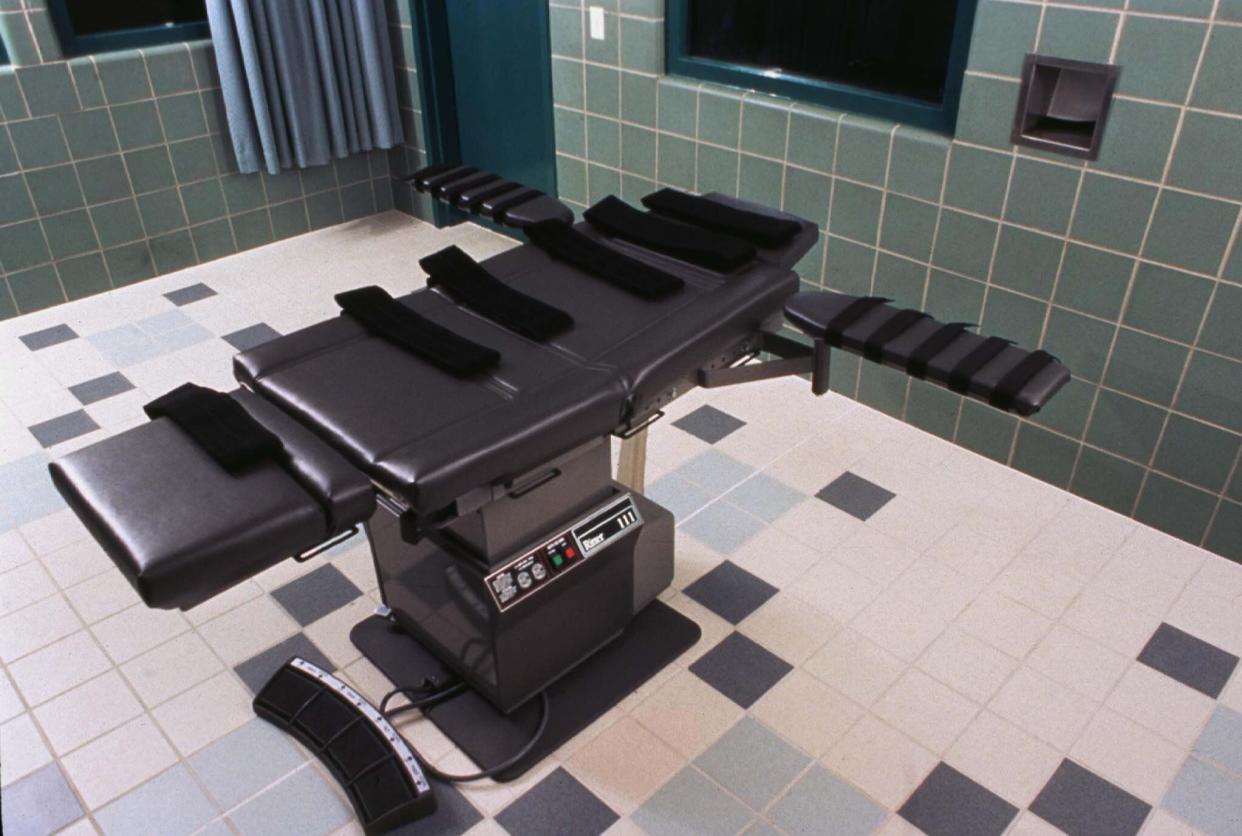 The execution chamber used for federal executions at the U.S. Penitentiary in Terre Haute, Indiana.  (Photo: STR New/Reuters)