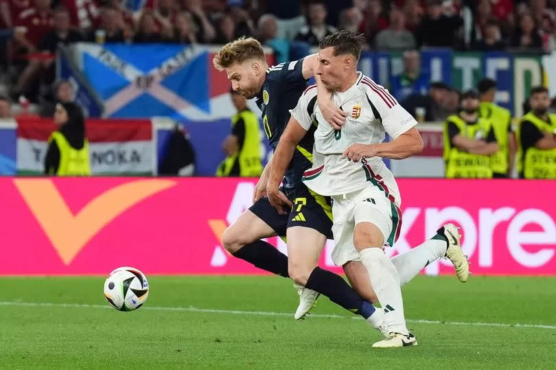 Alan Shearer says Scotland were denied a penalty