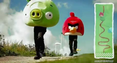 Angry Birds Go - Rovio releases a video for its new kart racer