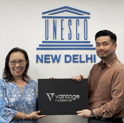 La Vantage Foundation apoya las actividades educativas de la oficina regional de la UNESCO para Asia Meridional en Nueva Delhi, India