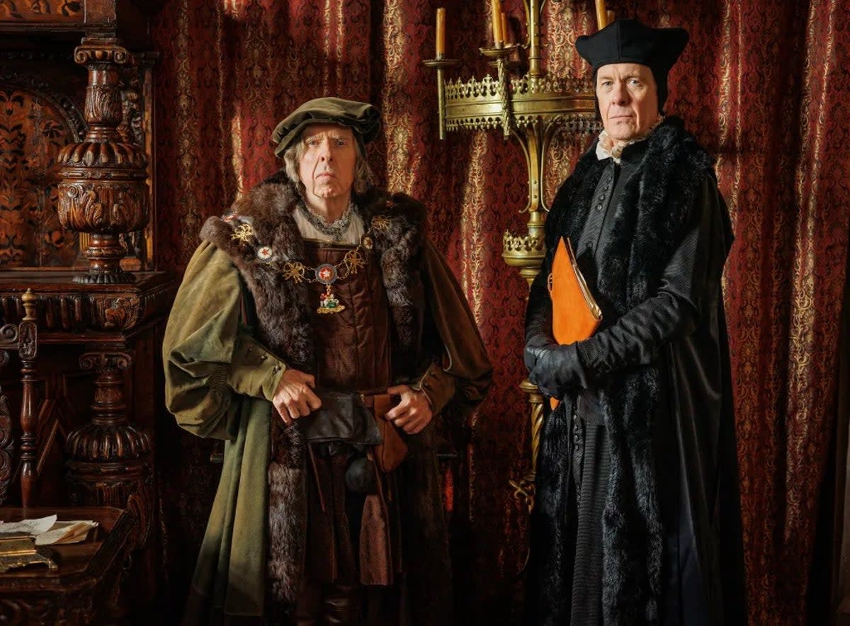 Duke of Norfolk (Timothy Spall) and Stephen Gardiner (Alex Jennings) will appear in the series (Playground Television (UK) Ltd)