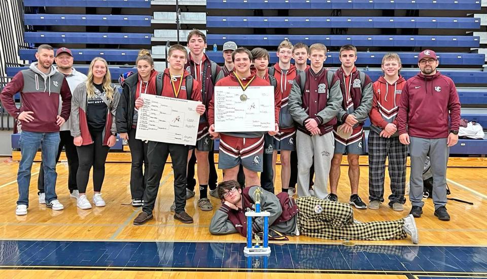 The Union City Chargers finished in fourth place at the BCC Central Invite on Saturday, boasting two champs, one runner-up and nine total medalists