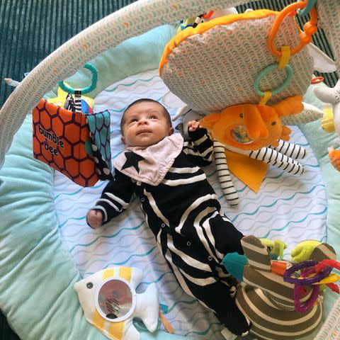 <p>Tamron Hall Instagram</p> Tamron Hall's son Moses Greener.