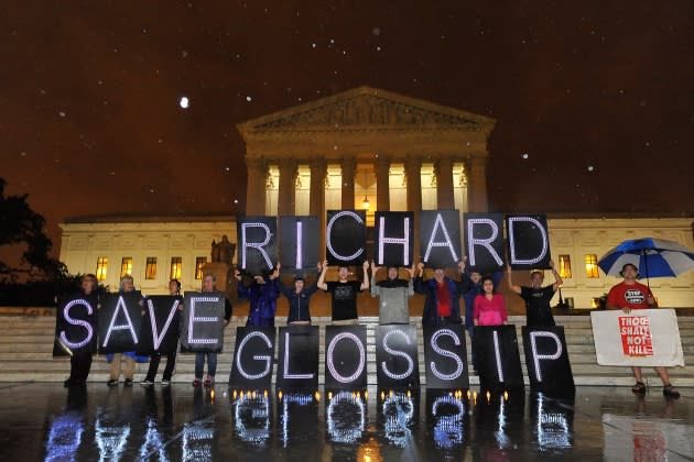 richard-glossip-RS-1800 - Credit: Larry French/Getty Images for MoveOn.org