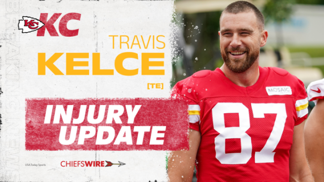 NFL Week 1 injury report: Chiefs' Travis Kelce questionable, Rams