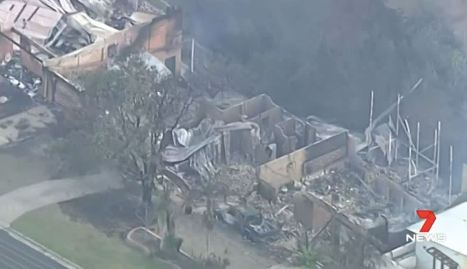 65 homes were lost in the Tathra fire. Source: 7 News