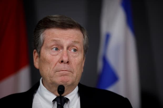 Toronto Mayor John Tory says relatives of older residents should help them register for vaccines, if they are having trouble doing so themselves. (Cole Burston/The Canadian Press - image credit)