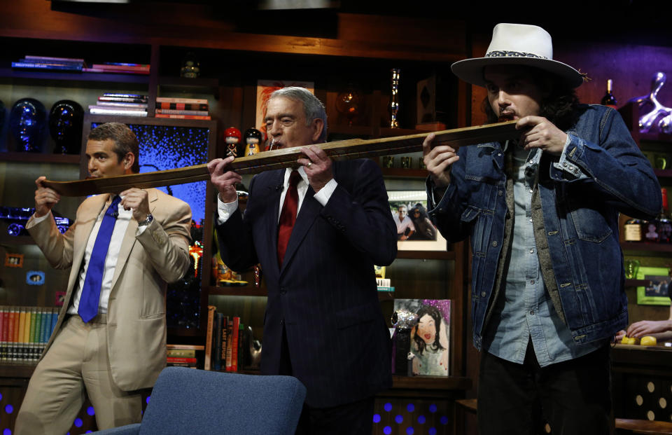 Andy Cohen, Dan Rather, John Mayer on Watch What Happens Live