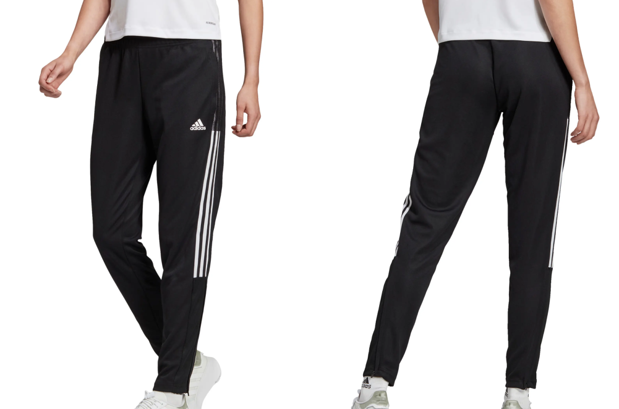 These Adidas track pants are currently on sale at Nordstrom.