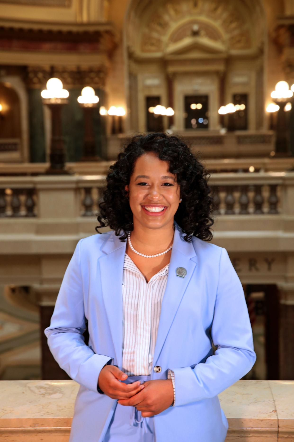 Wisconsin state Rep. Dora Drake on Tuesday, April 13, 2021. Drake represents the 11th Assembly District in the Wisconsin Assembly.