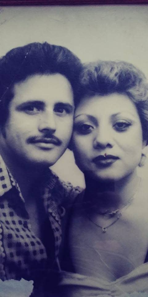 "A picture of my mom and dad at a carnival in Stockton, California, in the '70s." ― <i>Aimee Estrada</i>