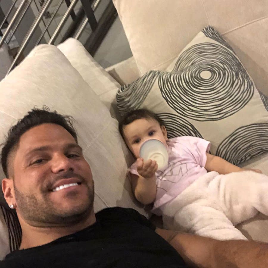 Ronnie Ortiz-Magro Reunites With Daughter Ariana