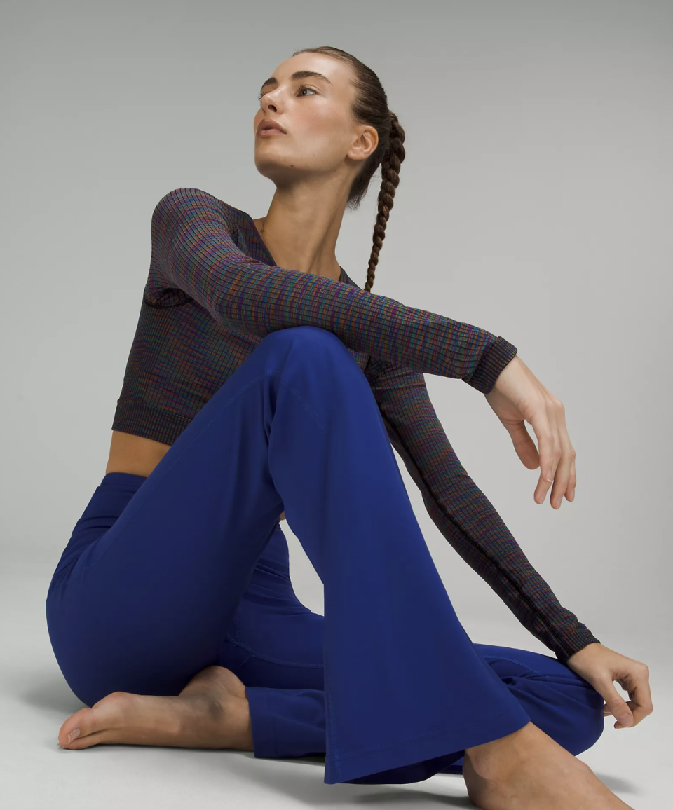 Groove Super-High-Rise Flared Pant (Photo via Lululemon)