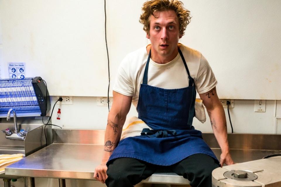 Jeremy Allen White as Carmy Berzatto in “The Bear.” AP