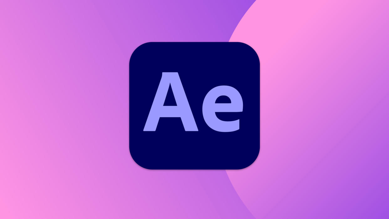  Adobe After Effects logo. 